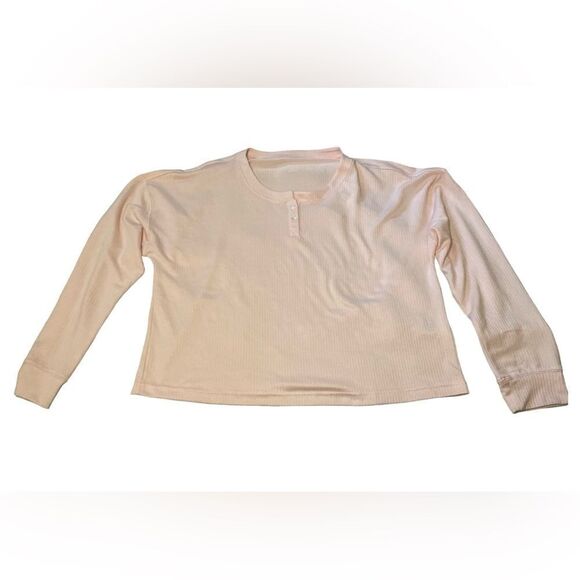Jenni intimates, ribbed Henley, parfait pink size XL - Picture 7 of 7